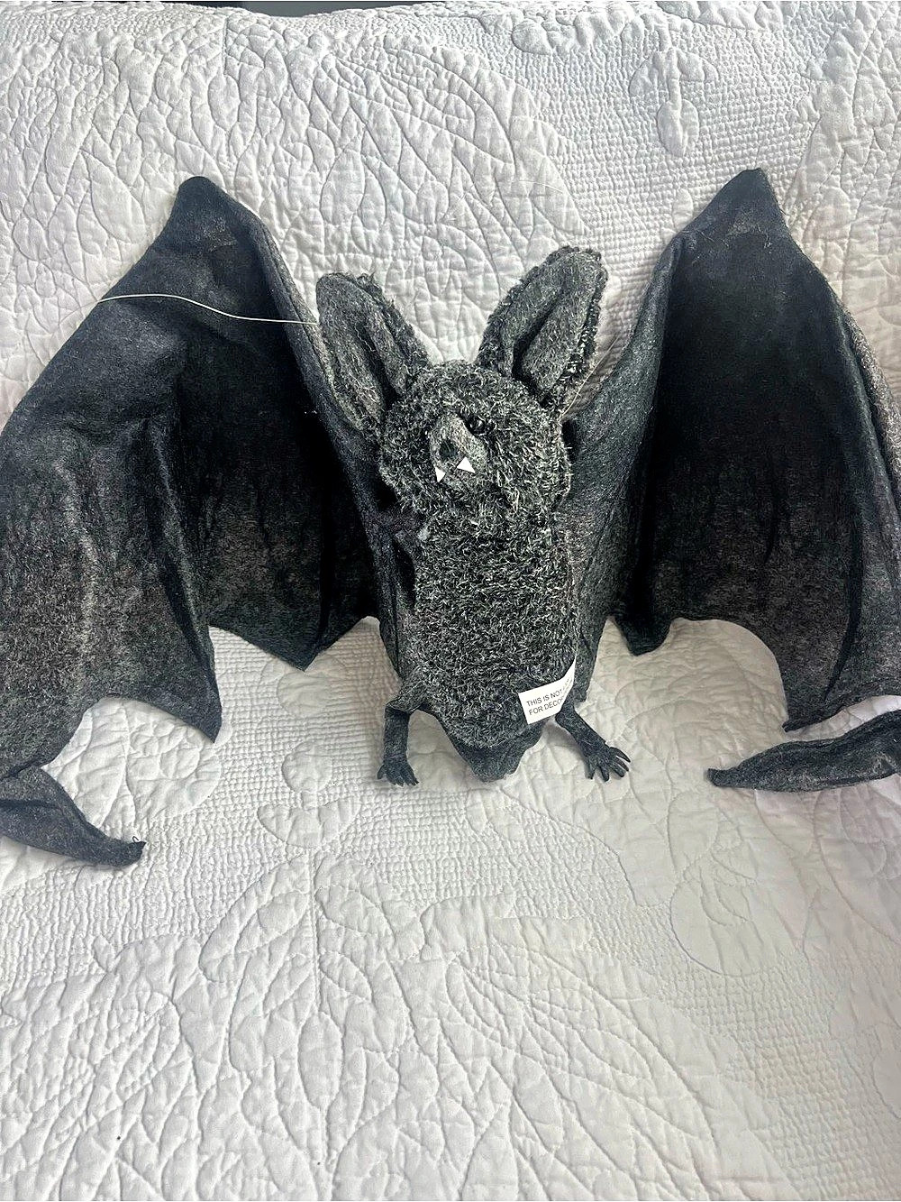 Hanging Bat Large 35.5 x 2.5 x 12 Inch New